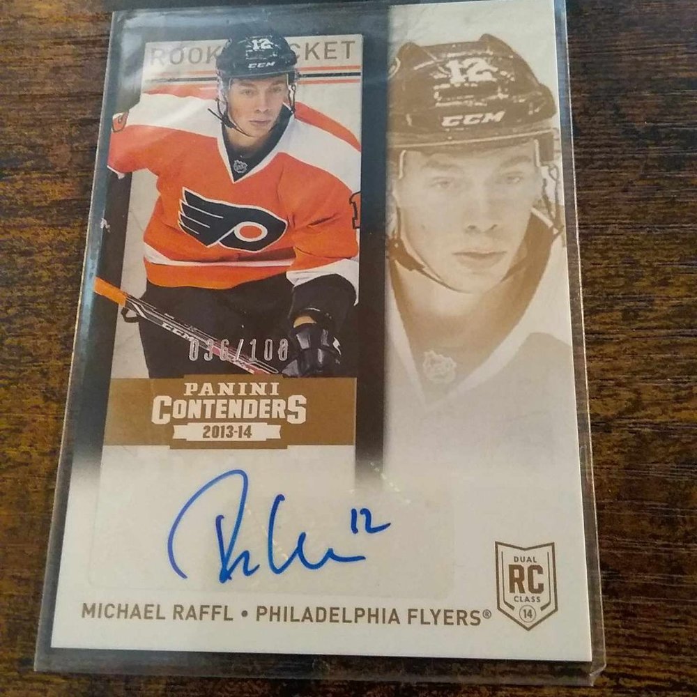 Michael Raffl Philadelphia Flyers number 123